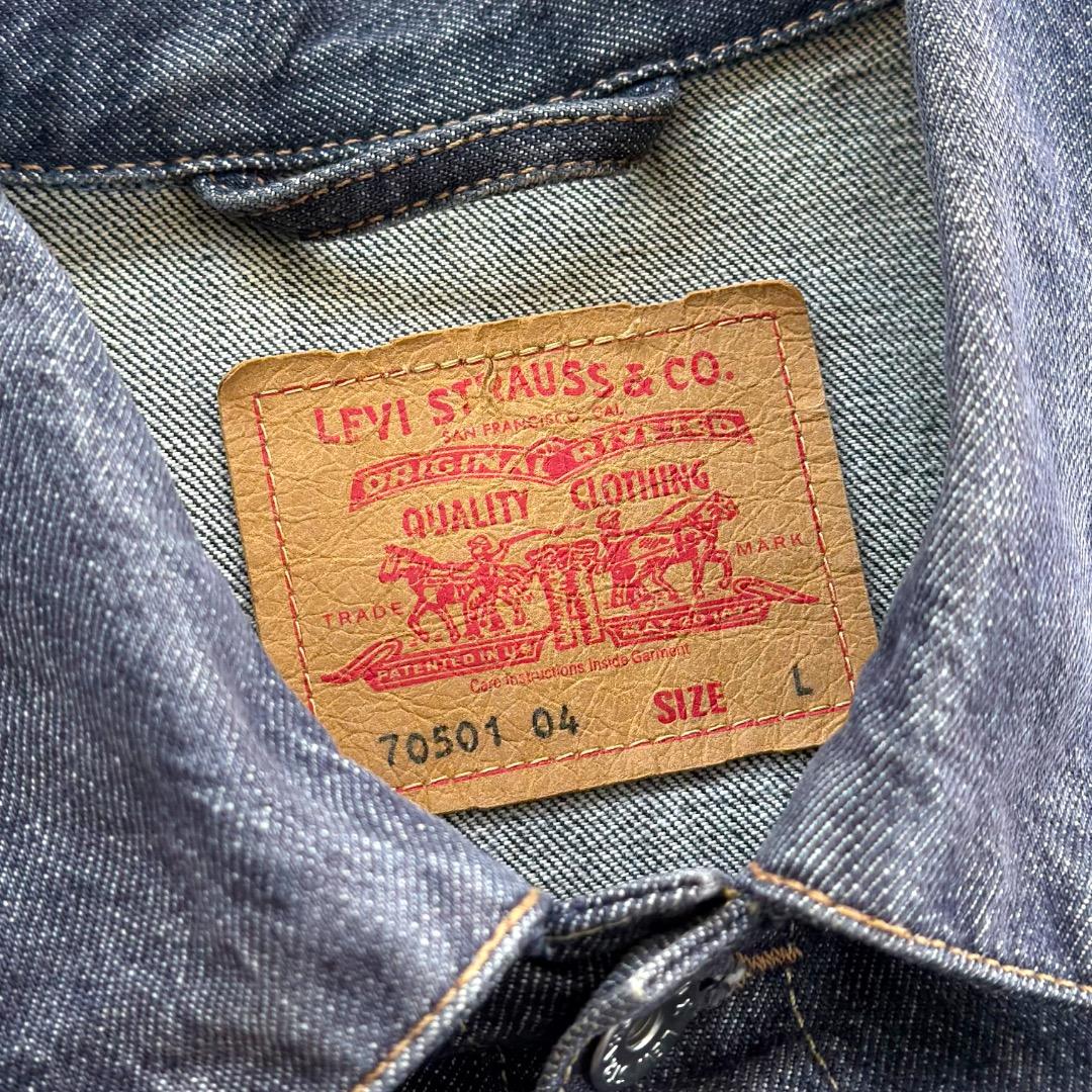 Levi’s 70501 04 デニムジャケット ユーロ リーバイス L