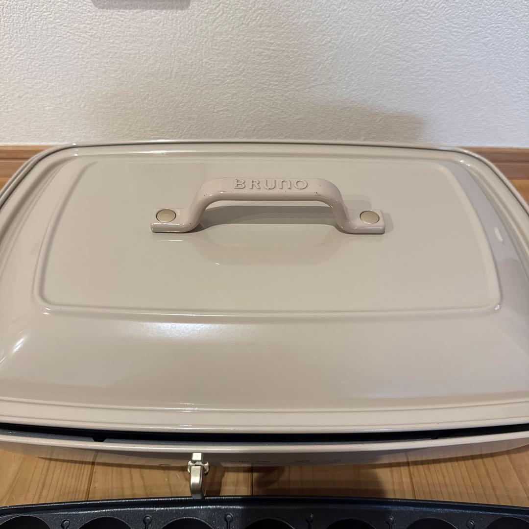 BRUNO ホットプレート たこ焼き グランデサイズ グレージュ
