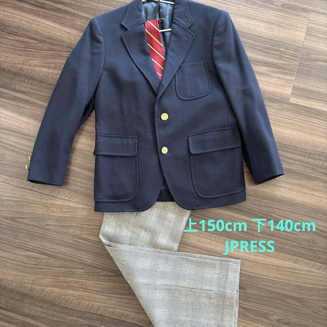 J.PRESS ネイビー スーツ 150cm、140cmセット