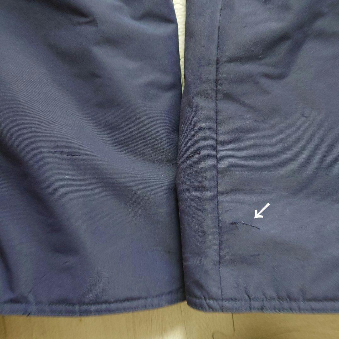 ジュニア用スキーウェアセット　160cm（イエローグリーン×ネイビー）