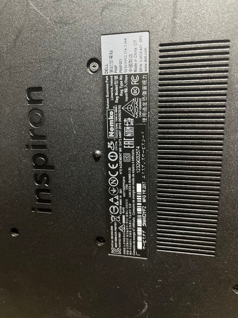 DELL pc ノートパソコン　大学生　学生用pc