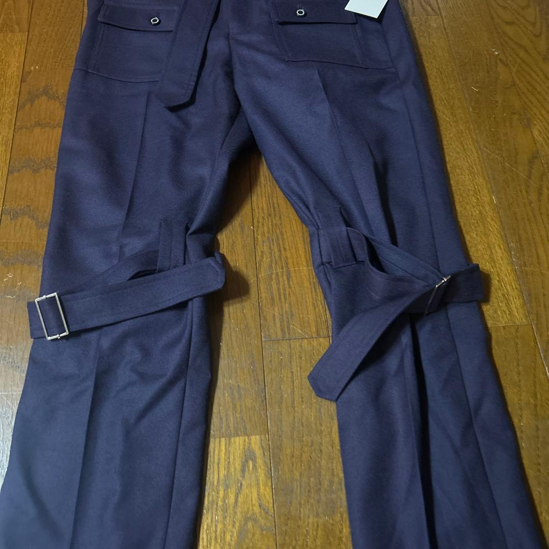 タグ付きDAIRIKUダイリクウールボンデージパンツMパンクセディショナリーズ