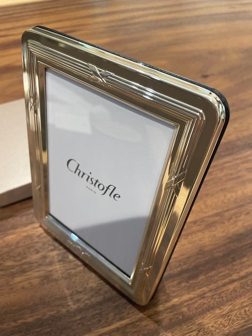 【未使用】Christofle シルバー フォトフレーム Ｌ判