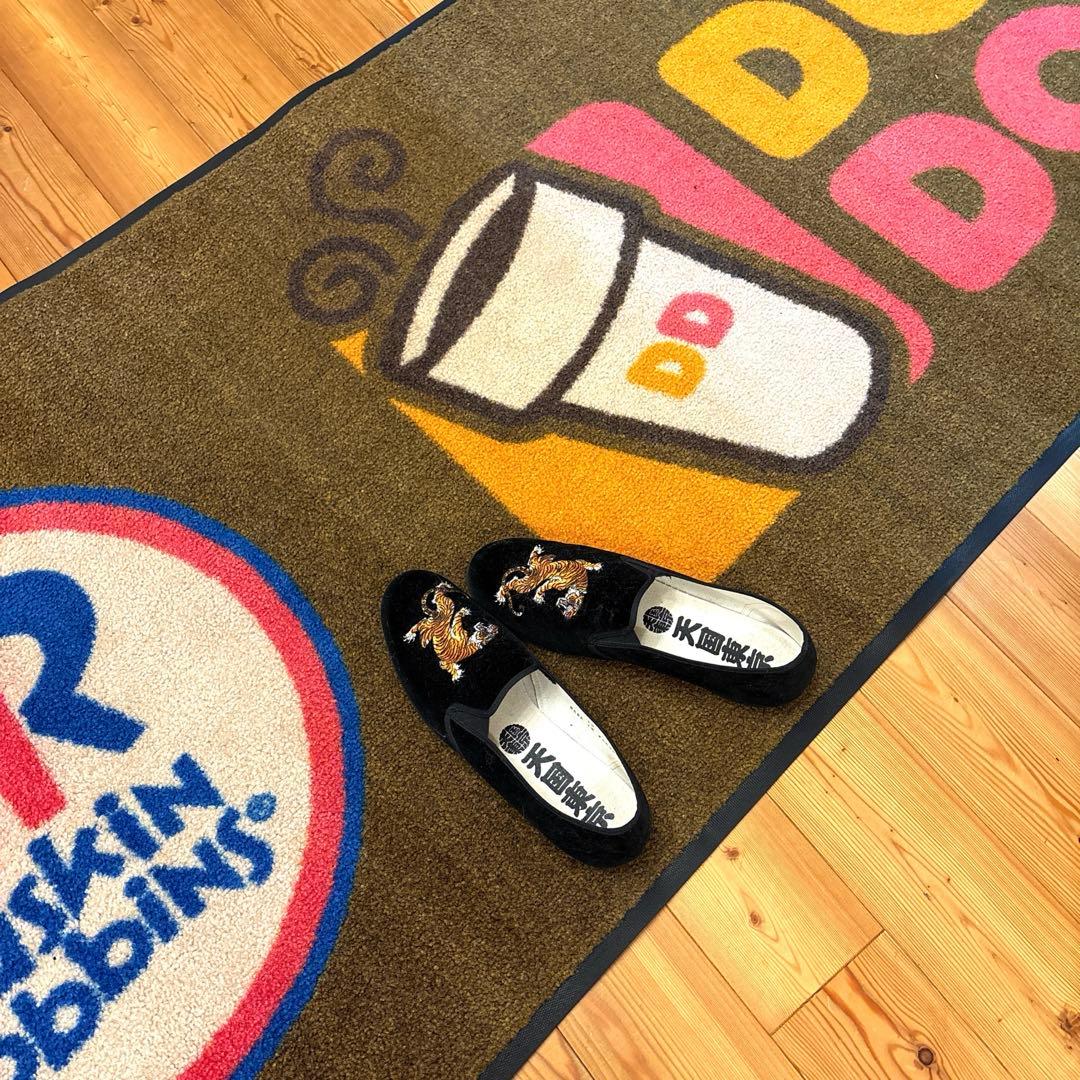 ダンキンドーナツ　バスキンロビンス　マット　店舗用　カーペット　看板　ガレージ