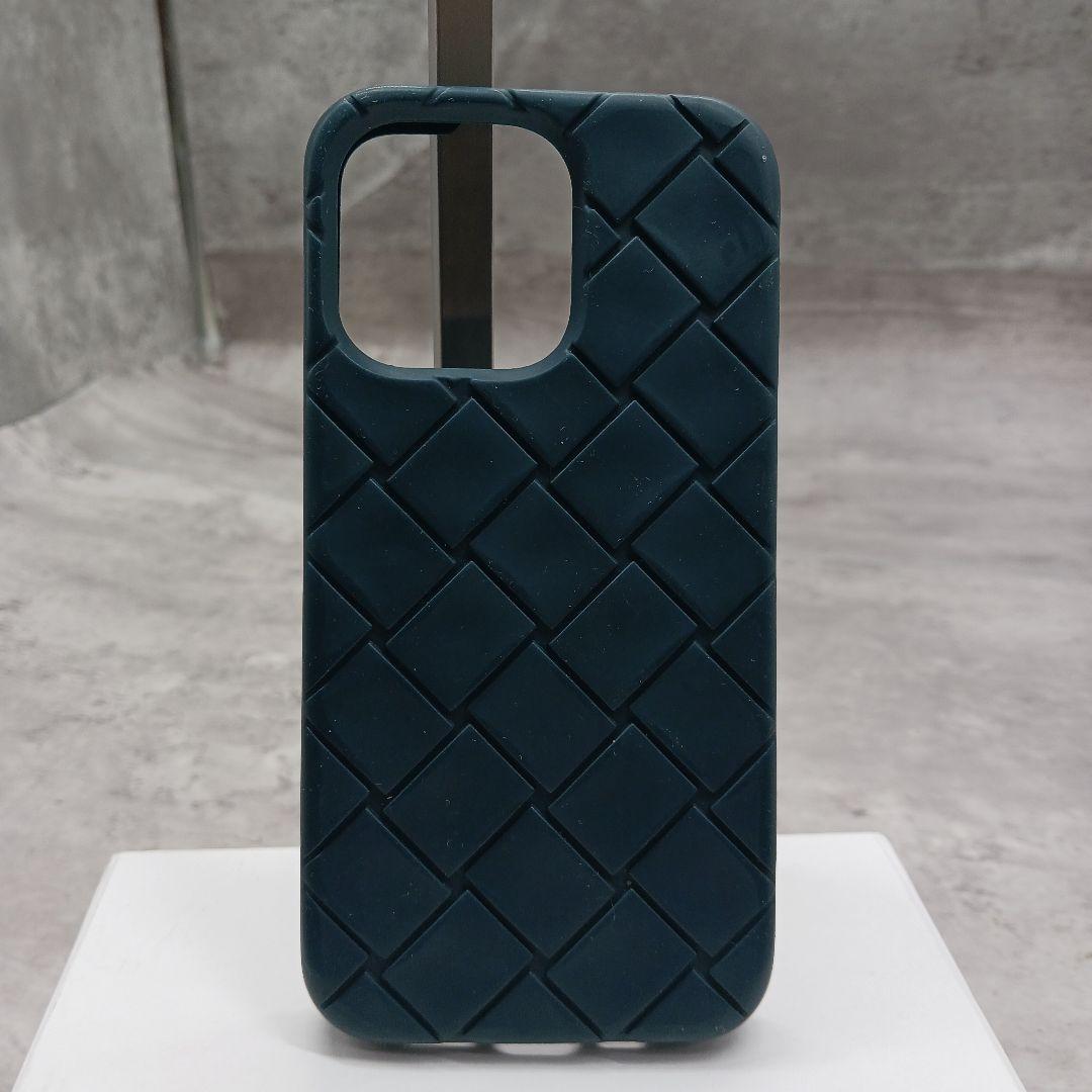 ✨美品✨ ボッテガヴェネタ iPhone 13pro シリコンケース ネイビー