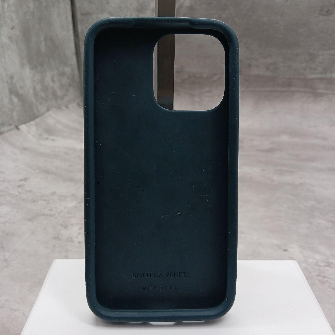 ✨美品✨ ボッテガヴェネタ iPhone 13pro シリコンケース ネイビー