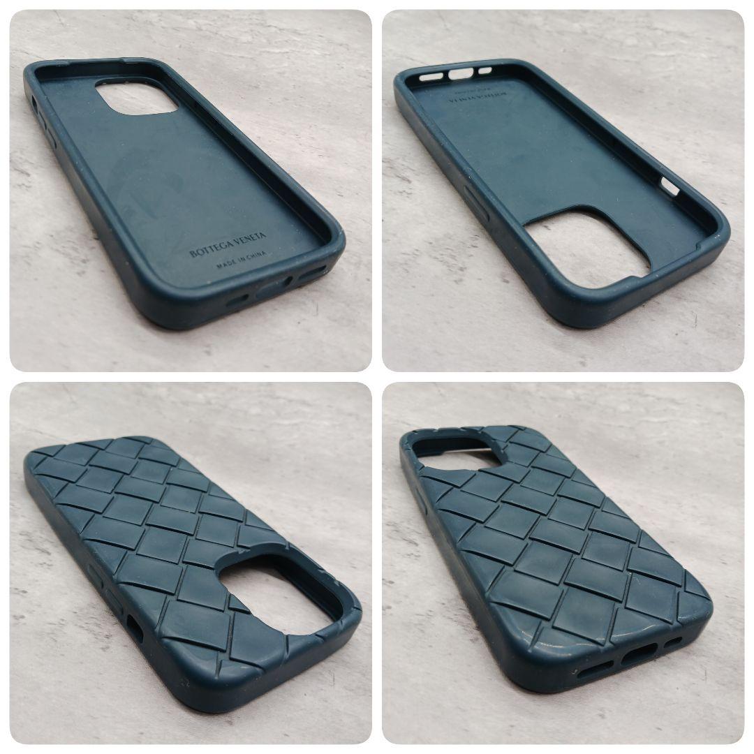 ✨美品✨ ボッテガヴェネタ iPhone 13pro シリコンケース ネイビー