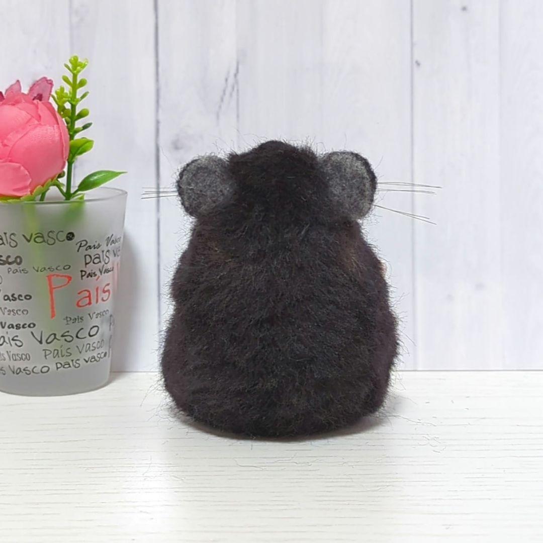 384 カエルちゃん ハムスター 羊毛フェルト