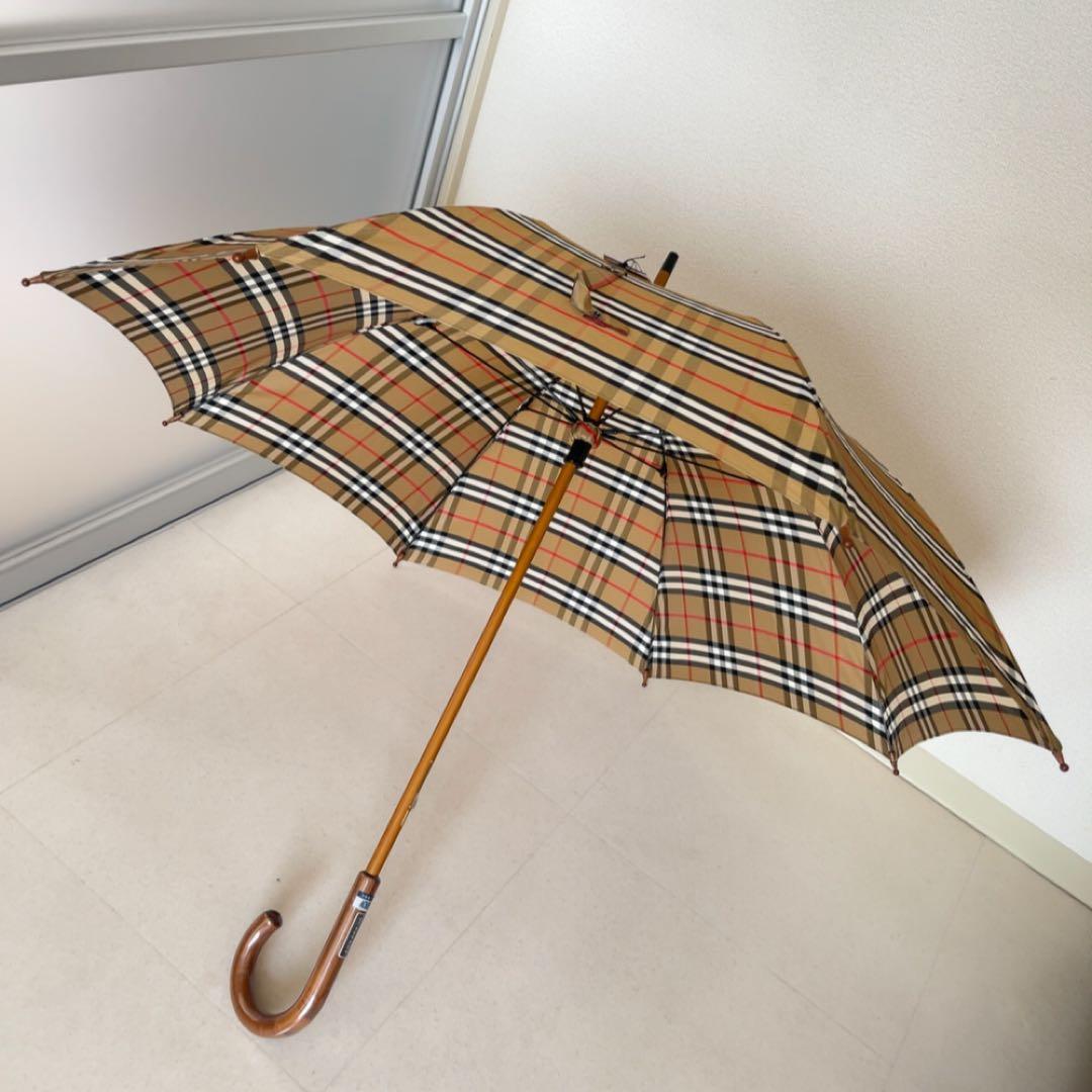 新品未使用 BURBERRY バーバリー ノバチェック 傘 男女兼用 アンブレラ