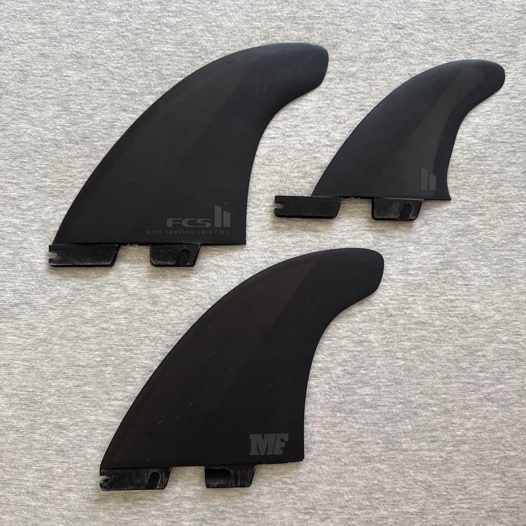 【814さま専用】 FCS II MF サーフボードフィン 3枚セット
