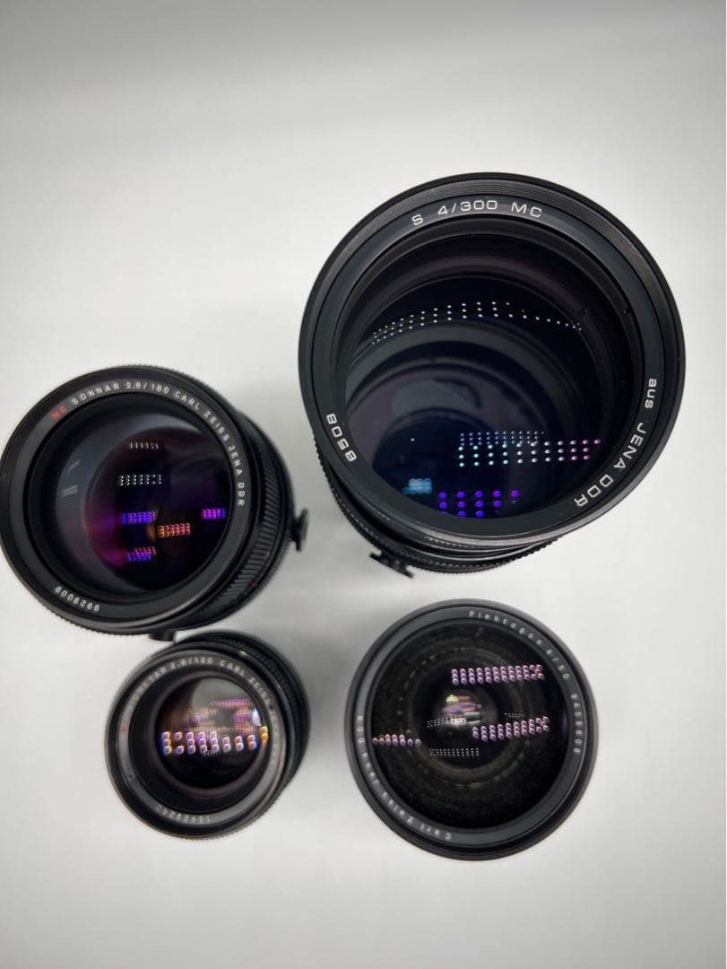 ☆ジャンク【PENTACON】SIX TL + レンズ4点　セット