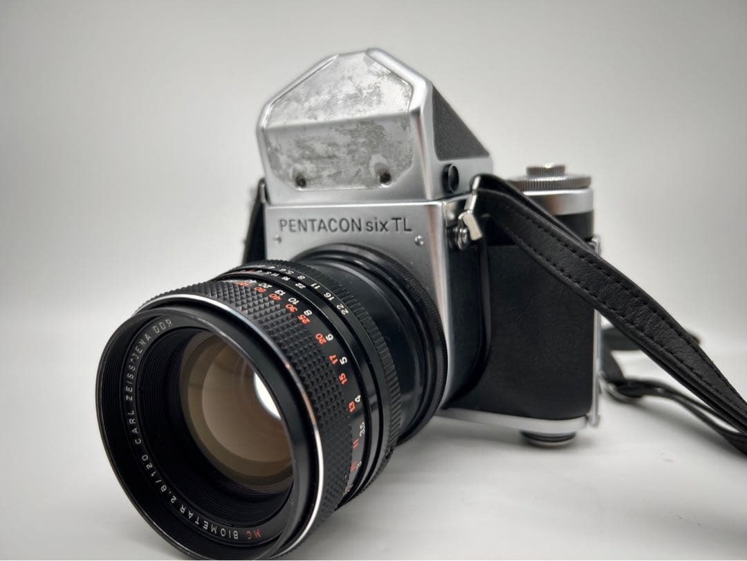 ☆ジャンク【PENTACON】SIX TL + レンズ4点　セット