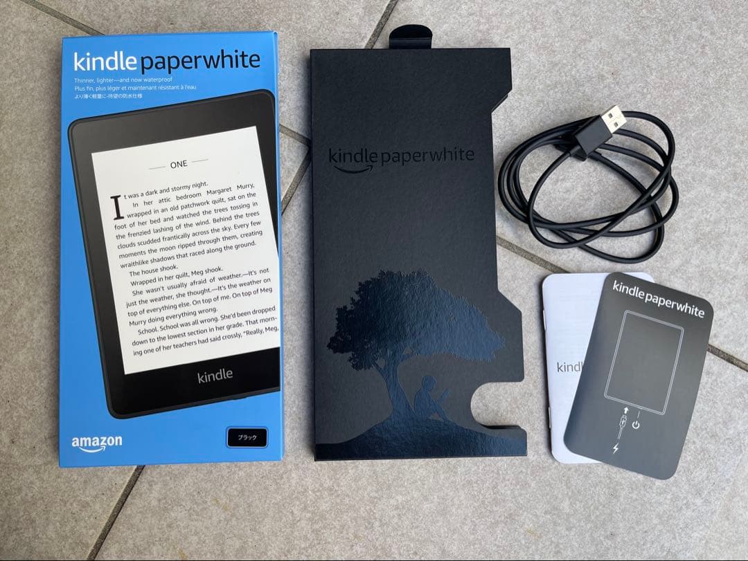 【付属品完備！第10世代・広告なし・32GB】Kindle paperwhite