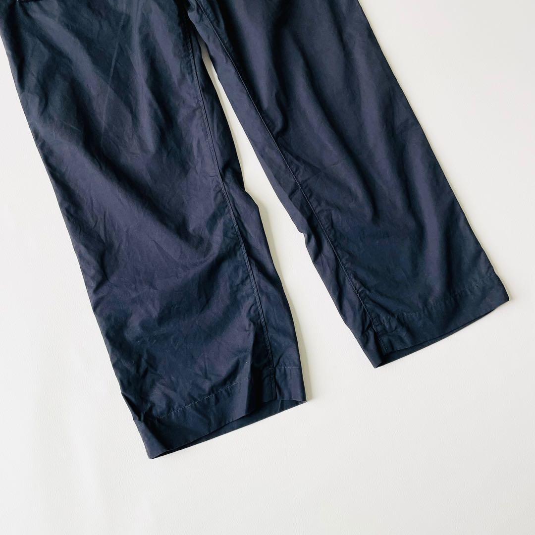 4802【美品】45R チノパン ウェザーの908セイルパンツ　M 紺　日本製