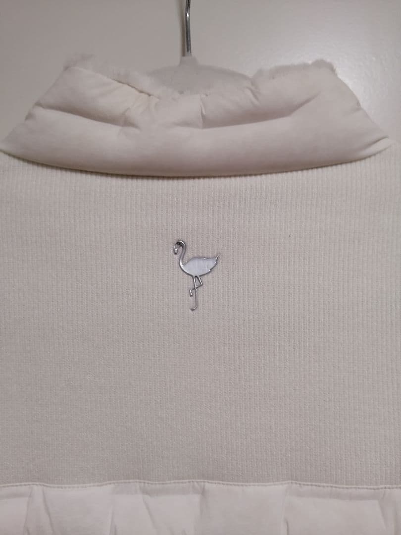 ホワイトキルティングノースリーブワンピース