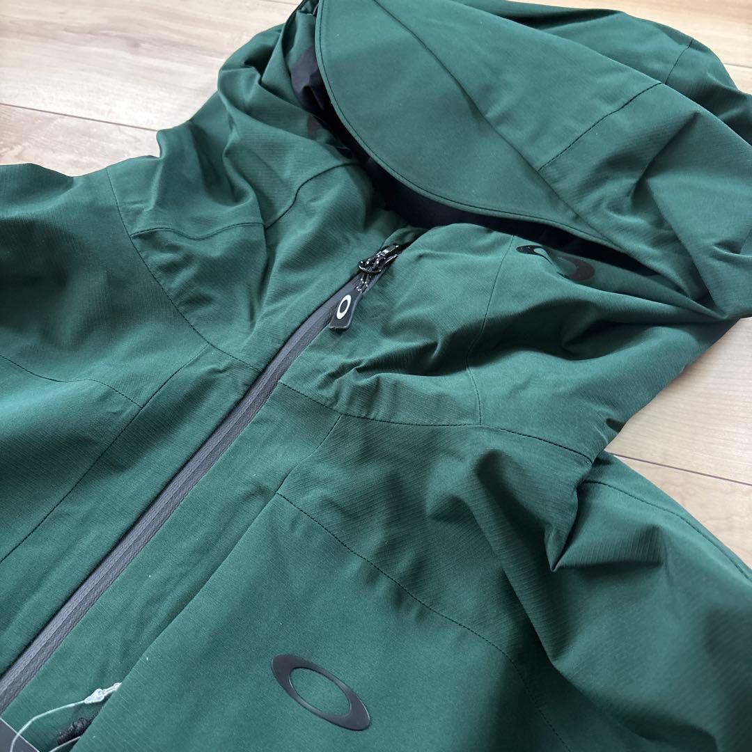 新品　オークリー　ウィメンズ　スノーボード　スキー　ジャケット　グリーン　S