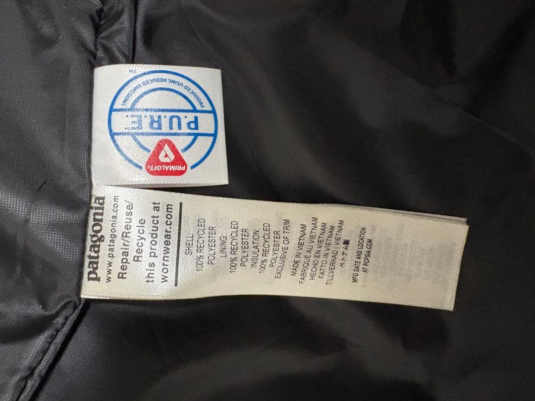 patagonia パタゴニア ナノパフベスト メンズ ブラック XL