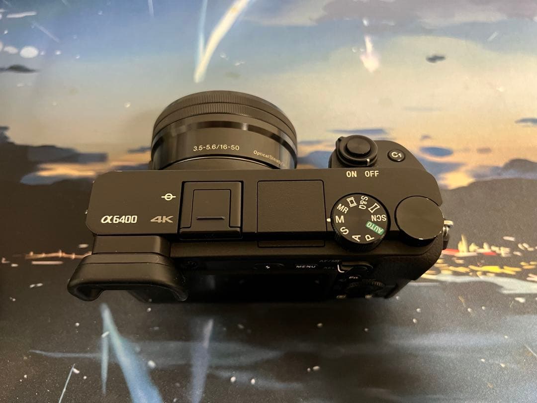 【美品】シャッター回数:約9400回 SONY α6400 カメラ レンズ付