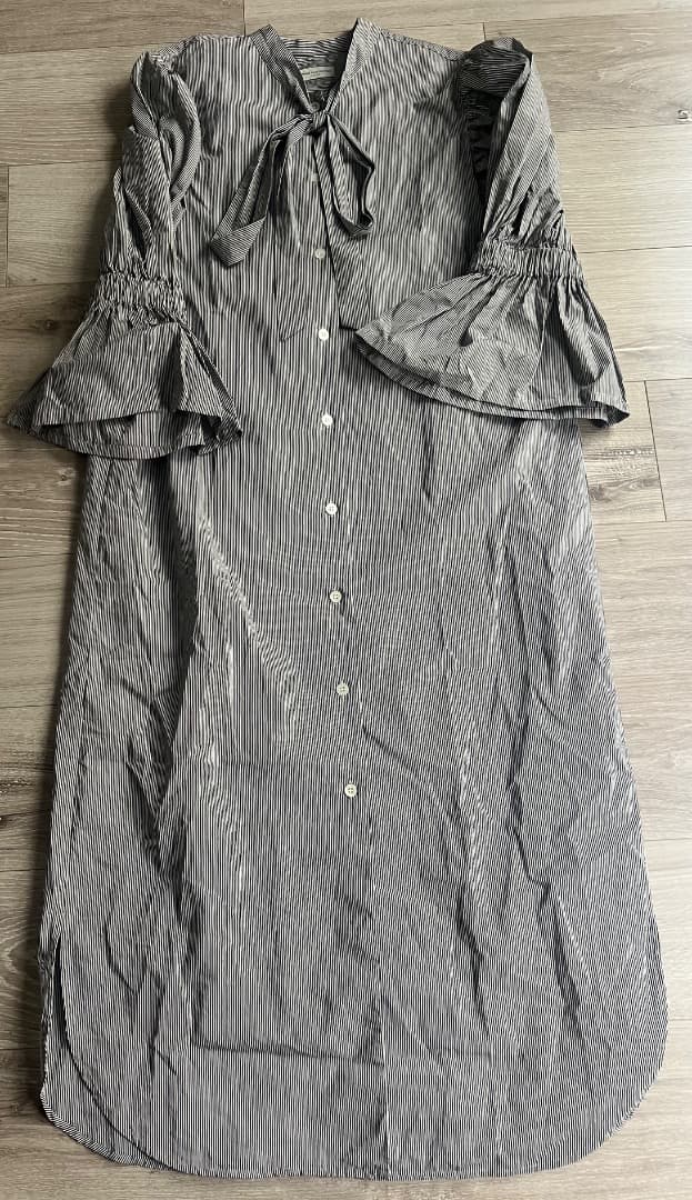 専用品 DRIES VAN NOTEN シャツワンピース ロング ストライプ