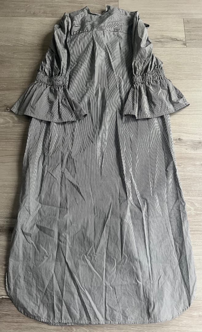 専用品 DRIES VAN NOTEN シャツワンピース ロング ストライプ