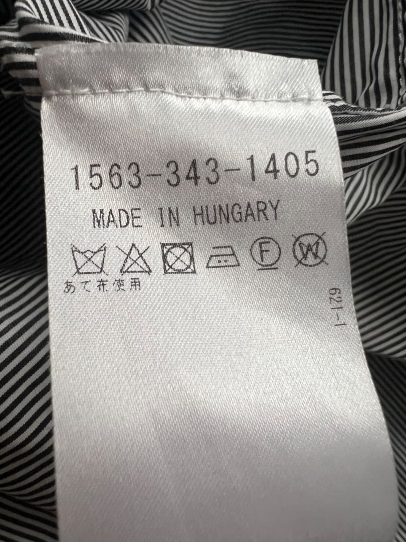 専用品 DRIES VAN NOTEN シャツワンピース ロング ストライプ