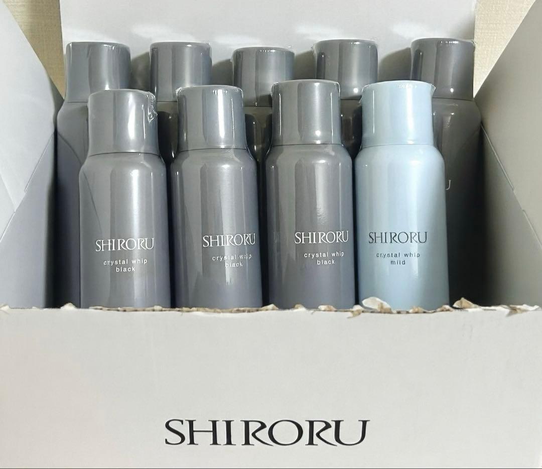 専用SHIRORU 洗顔料 クリスタルホイップ 9本セット