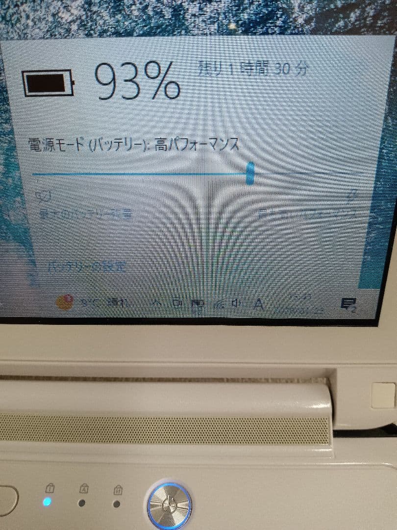 † LIFebook AH77/G FMVA77GWG 8GB ストレージ無