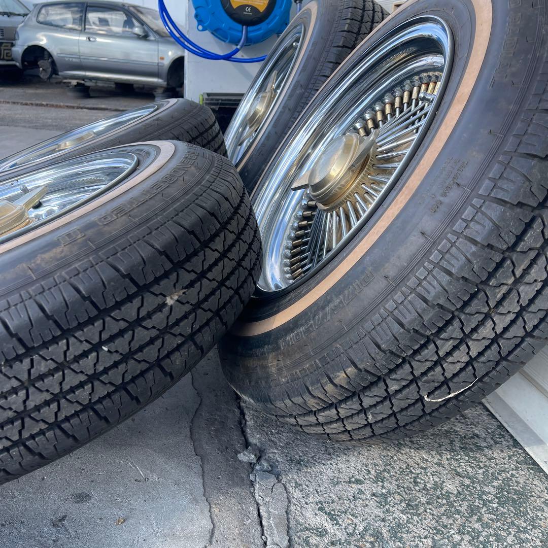 14インチ ワイヤー・ハンマー付きホイールセット ローライダー