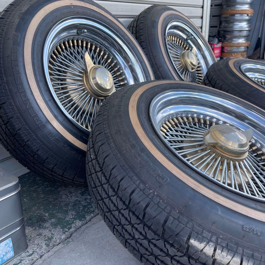 14インチ ワイヤー・ハンマー付きホイールセット ローライダー