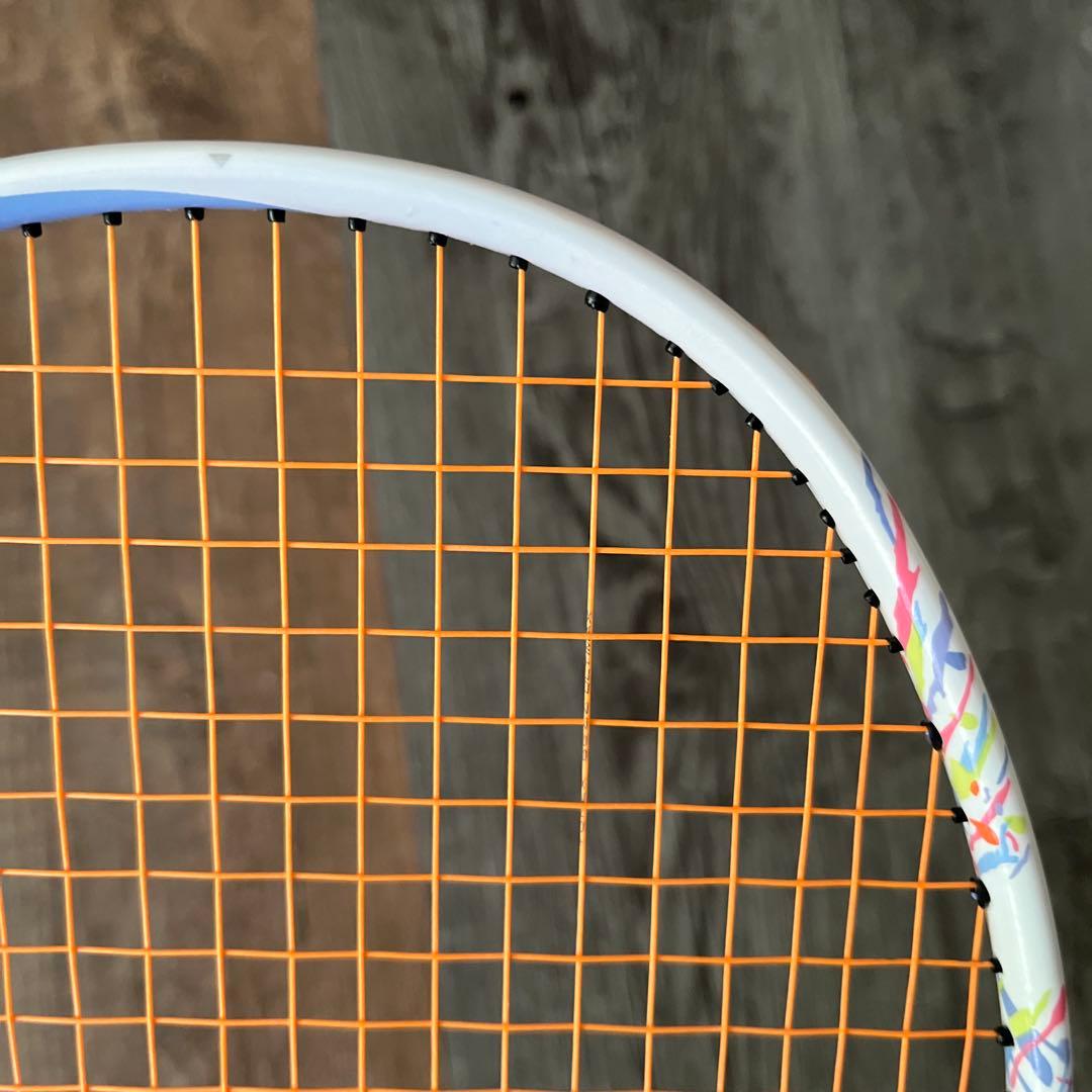 ASTROX70 バドミントンラケット ホワイト/ブルー