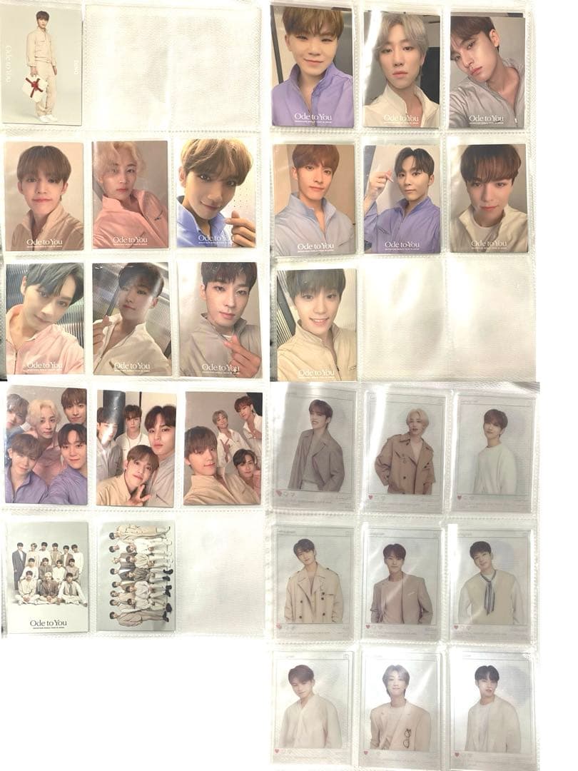 SEVENTEEN セブチ　ode to you オデコン　トレカ　コンプリート