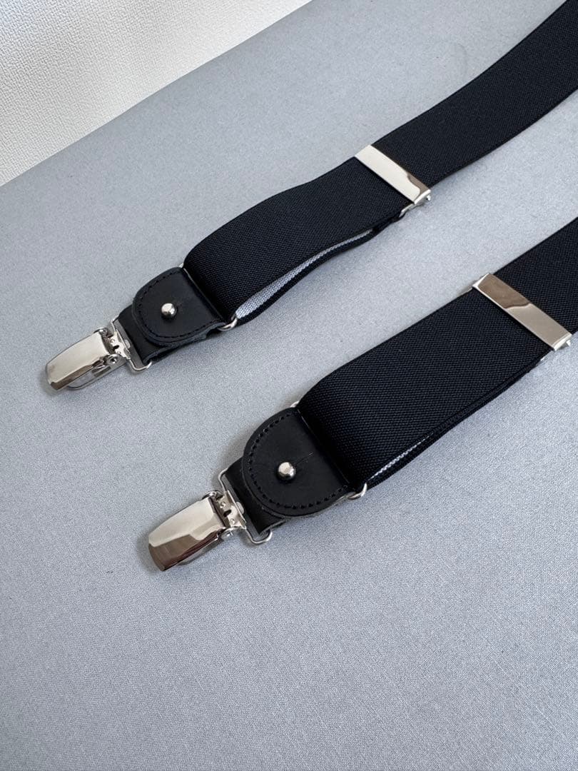  THURSTON アルバートサーストン黒 ブラック ブレイシーズ