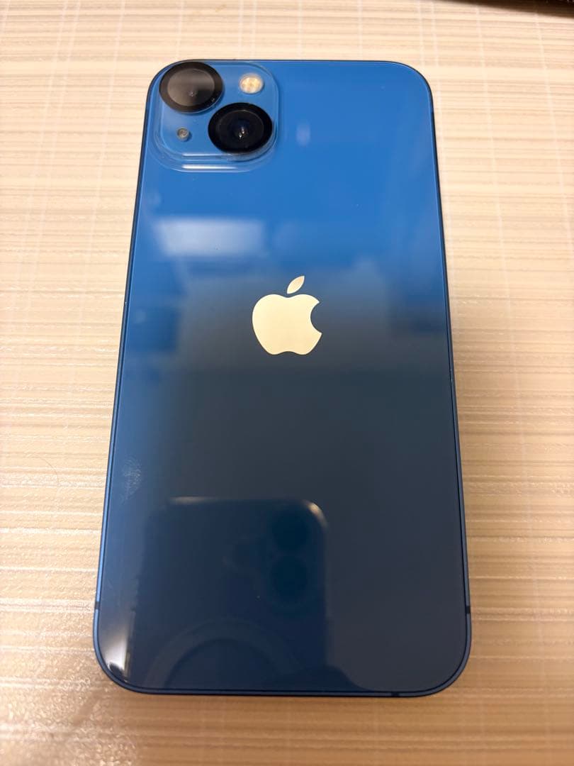 iPhone13 128GB ブルー SIMフリー バッテリー交換済