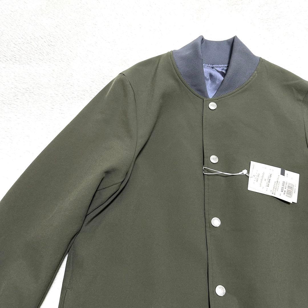 未使用　sou・sou リバーシブルブルゾン　和柄　総柄　和柄　日本製　写し