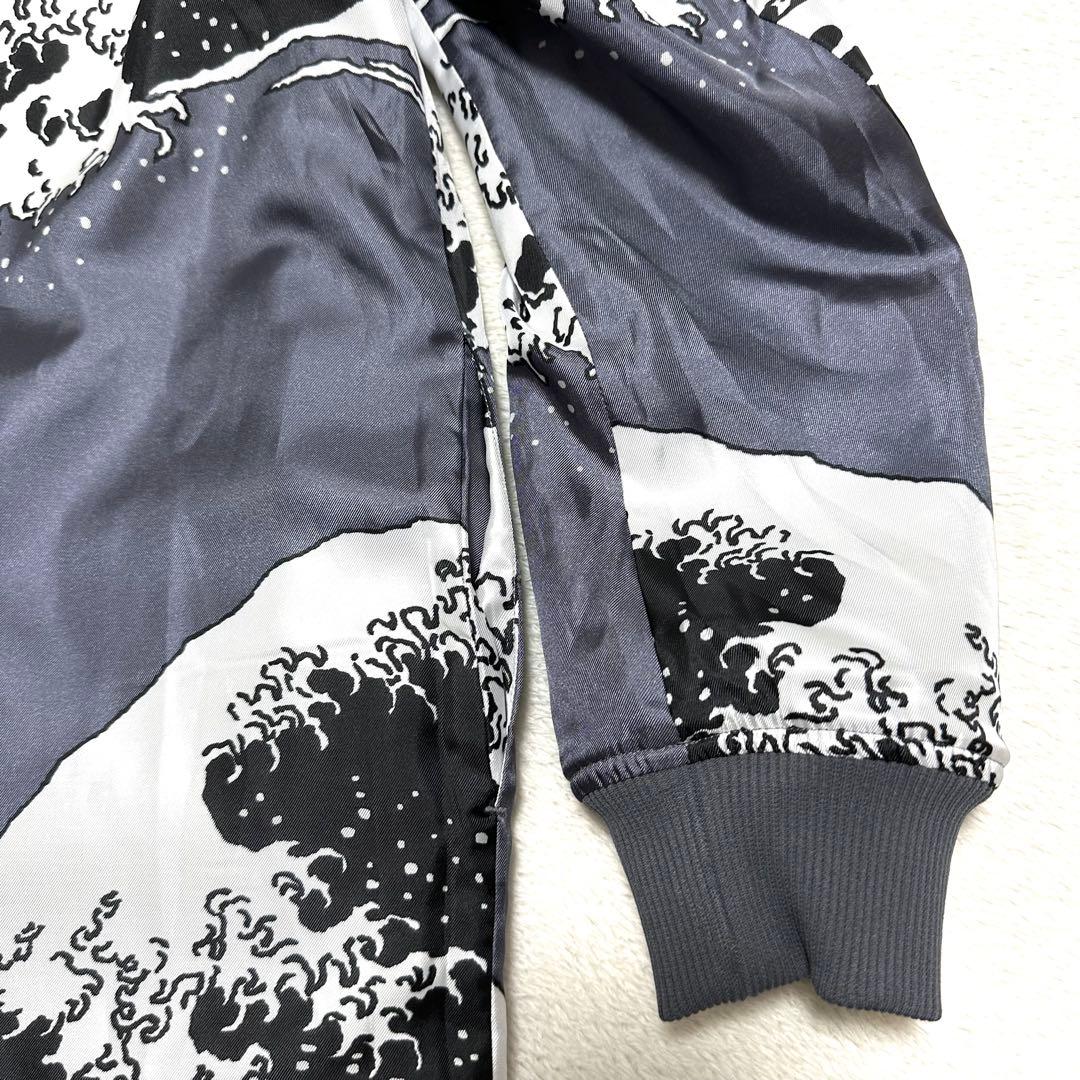 未使用　sou・sou リバーシブルブルゾン　和柄　総柄　和柄　日本製　写し
