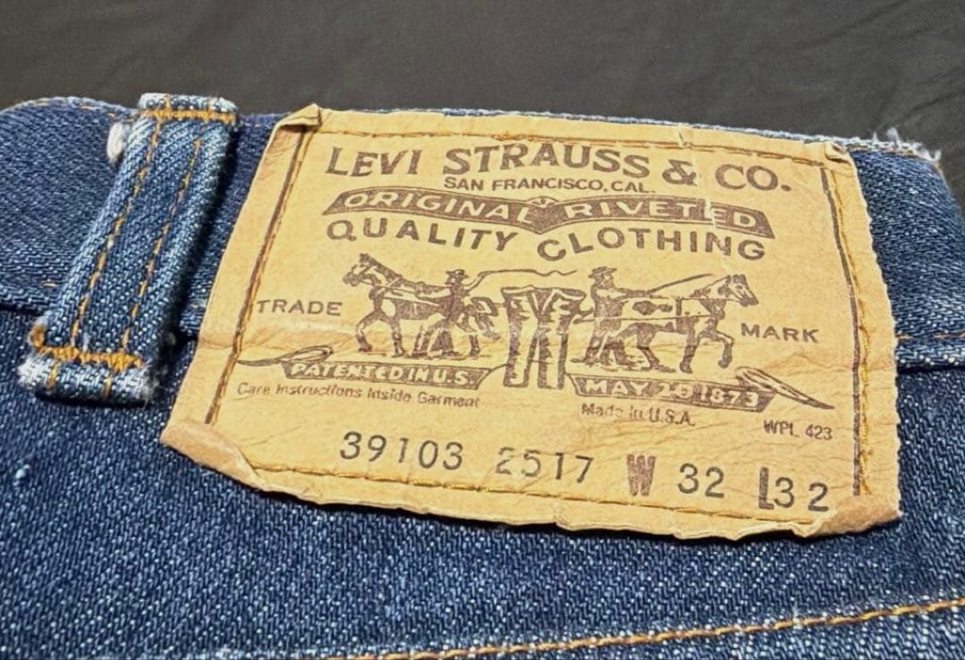 80's USA LEVI'S 39103 冬季五輪 限定モデル デニムパンツ