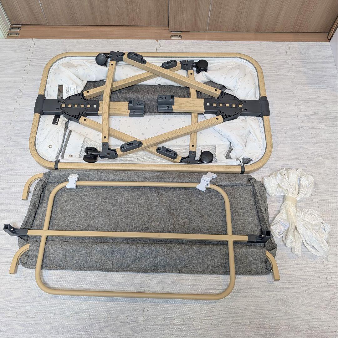 【美品！】HZDMJ ベビーベッド