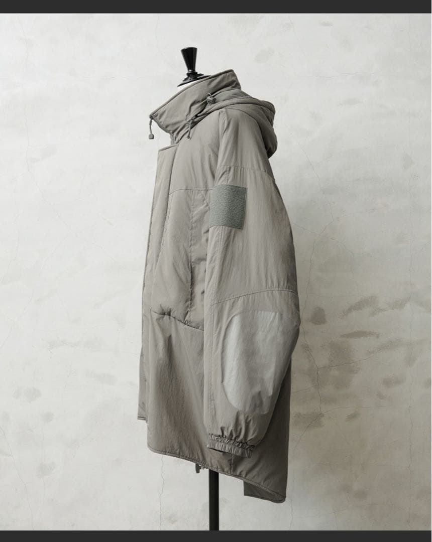 WAIPER.inc モンスターパーカーPERTEX UNLIMITED グレー