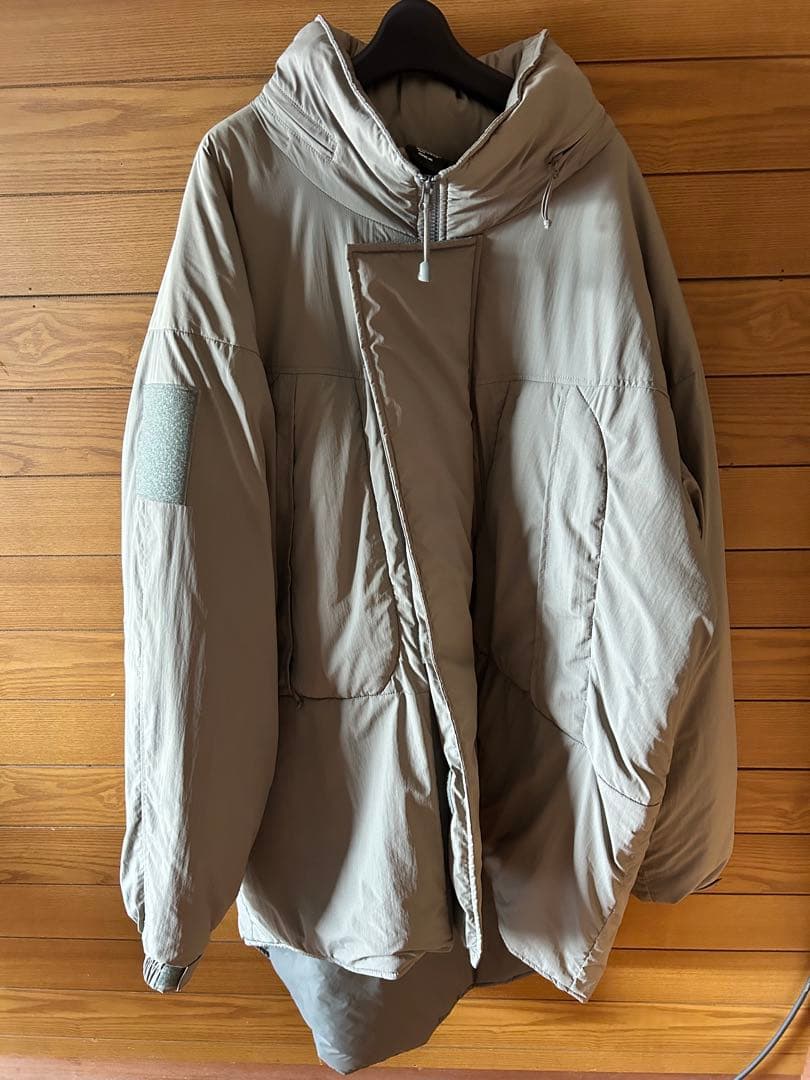 WAIPER.inc モンスターパーカーPERTEX UNLIMITED グレー