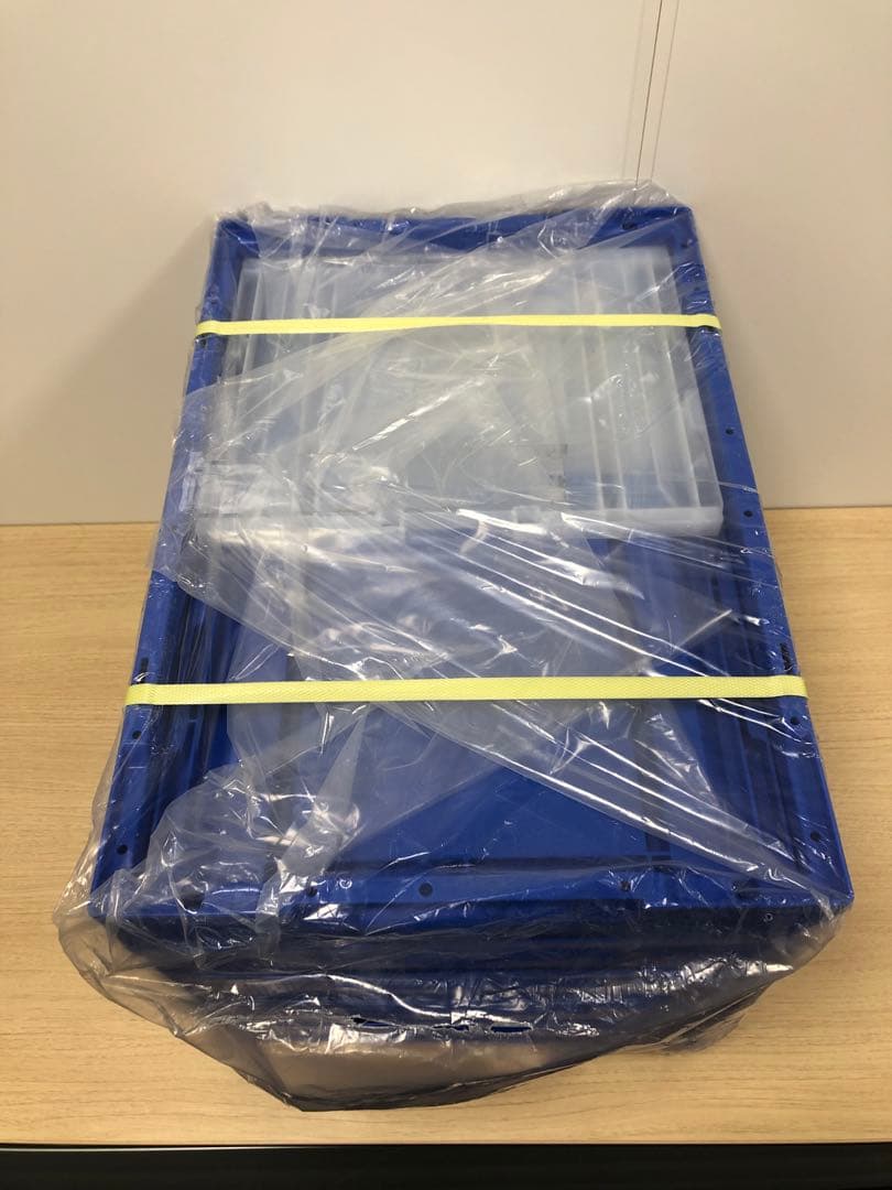 5個セットTRUSCO α折りたたみコンテナ CR-S50N-BT 50L ①