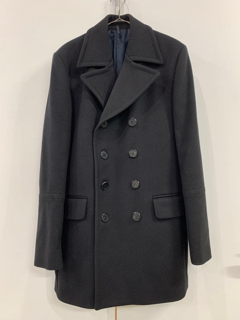 GIVENCHY ウールカシミヤ 8ボタン ピーコート