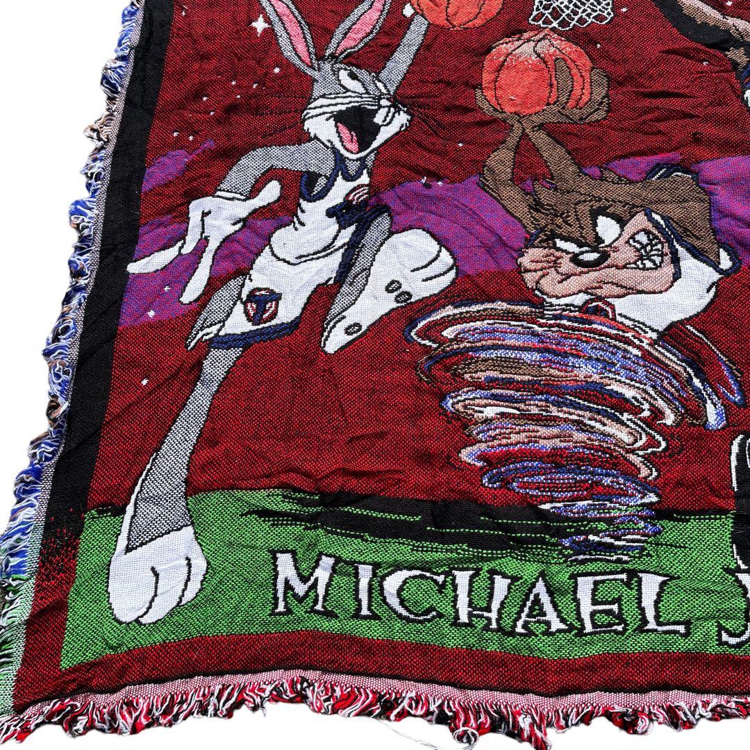 【VINTAGE】ラグ マット SPACE JAM ルーニーテューンズ MJ