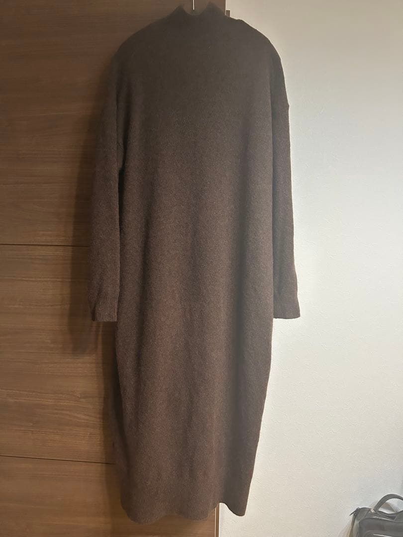 アンヌーク　コクーンニットワンピース 36 ブラウン