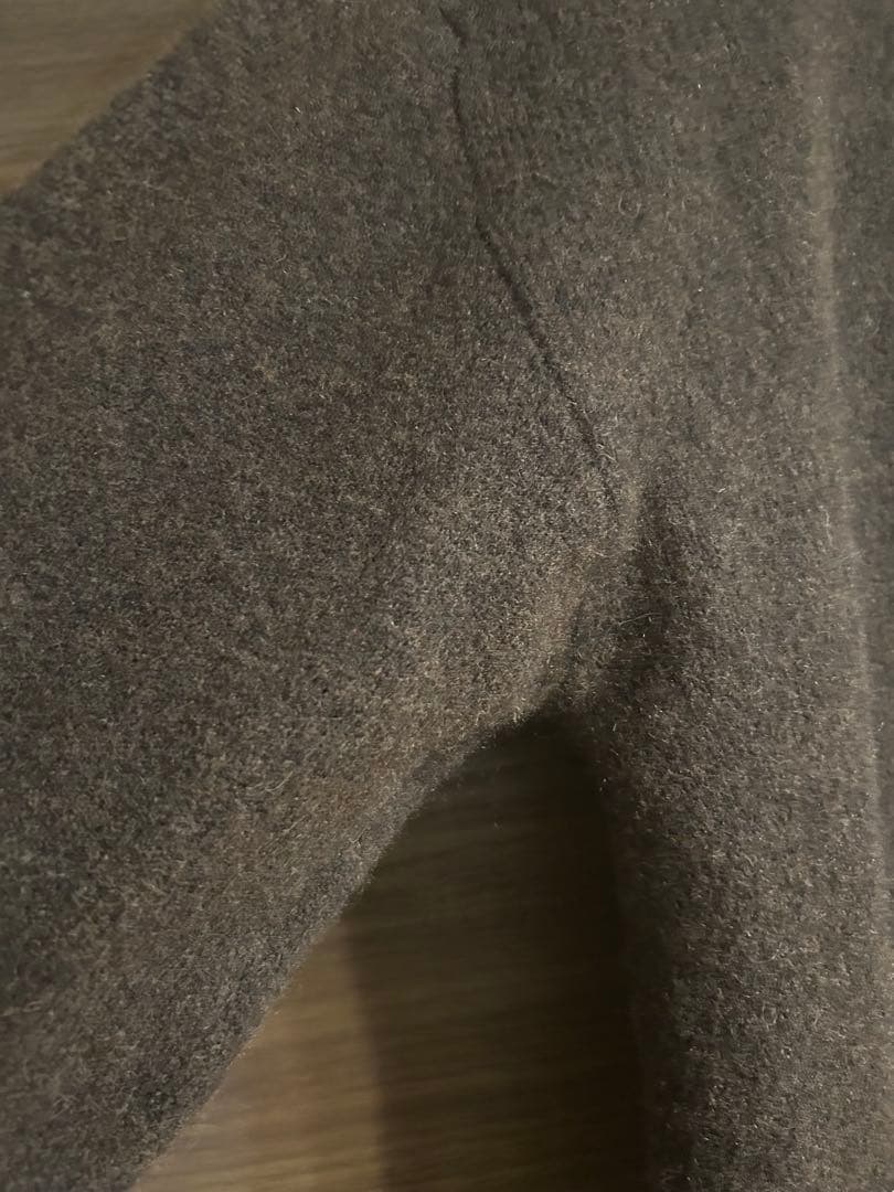 アンヌーク　コクーンニットワンピース 36 ブラウン