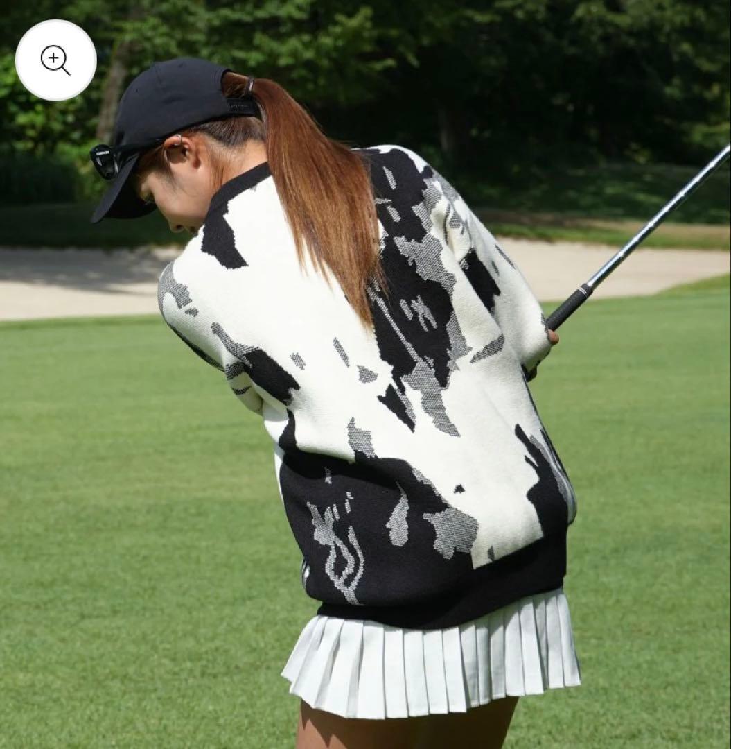 ゴルフフリークス　ニット&スカートセットアップ　ゴルフウェア