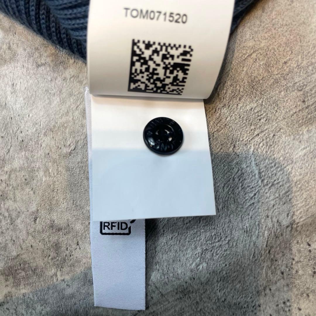 STONE  ストーンアイランド リブニットセーターブルー メンズ