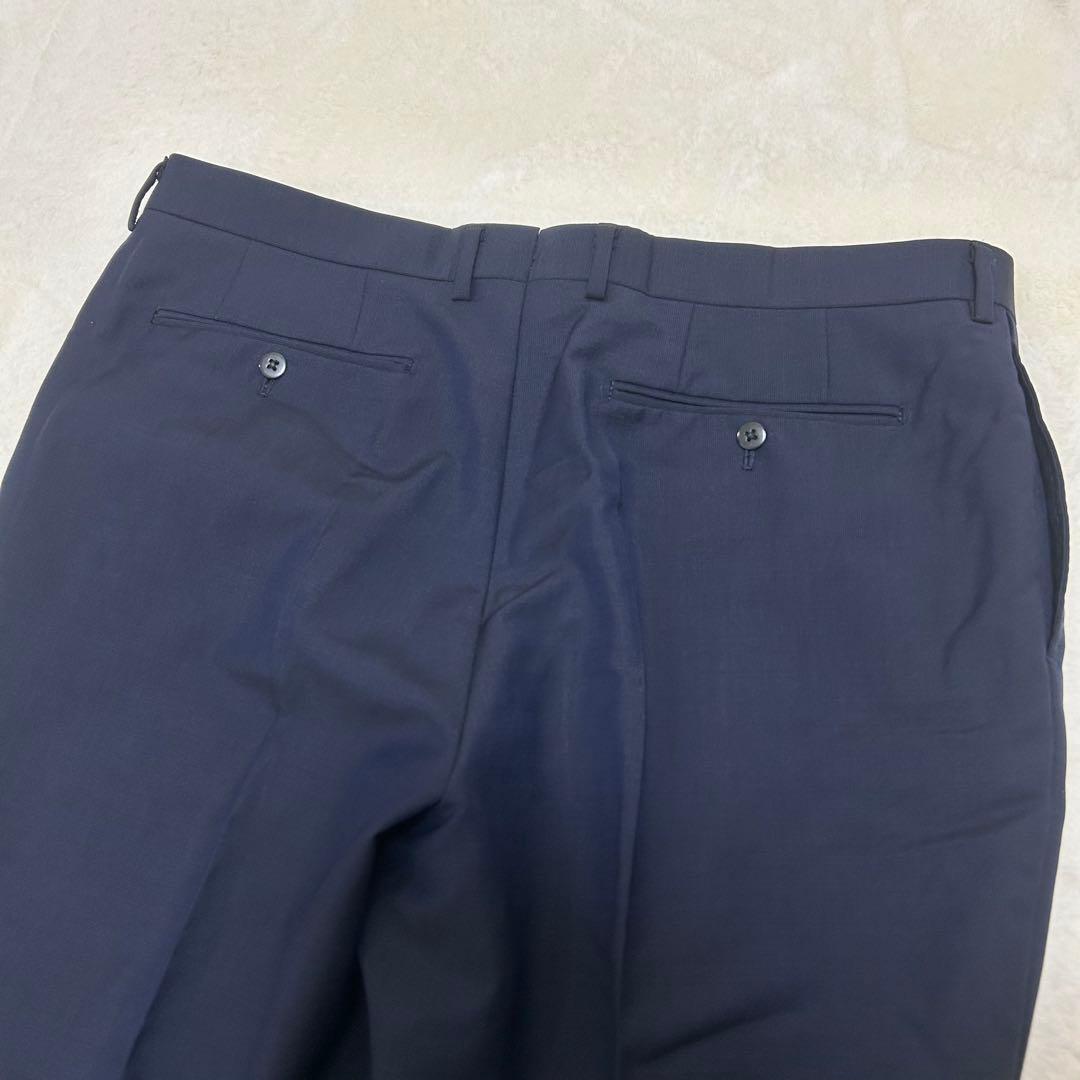 【極美品】ビームスエフ カノニコ スーツ セットアップ ネイビー XL