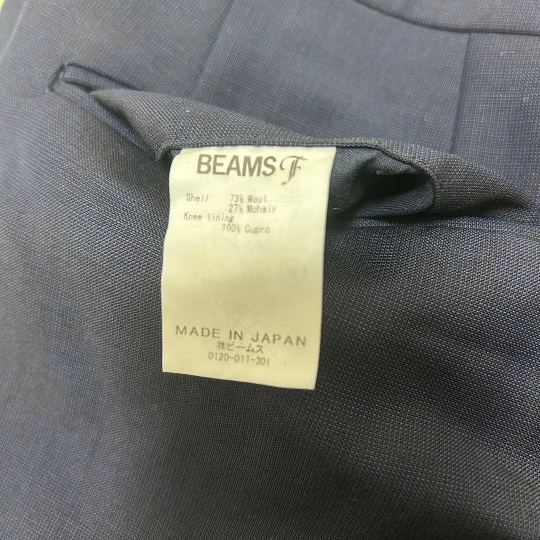 【極美品】ビームスエフ カノニコ スーツ セットアップ ネイビー XL