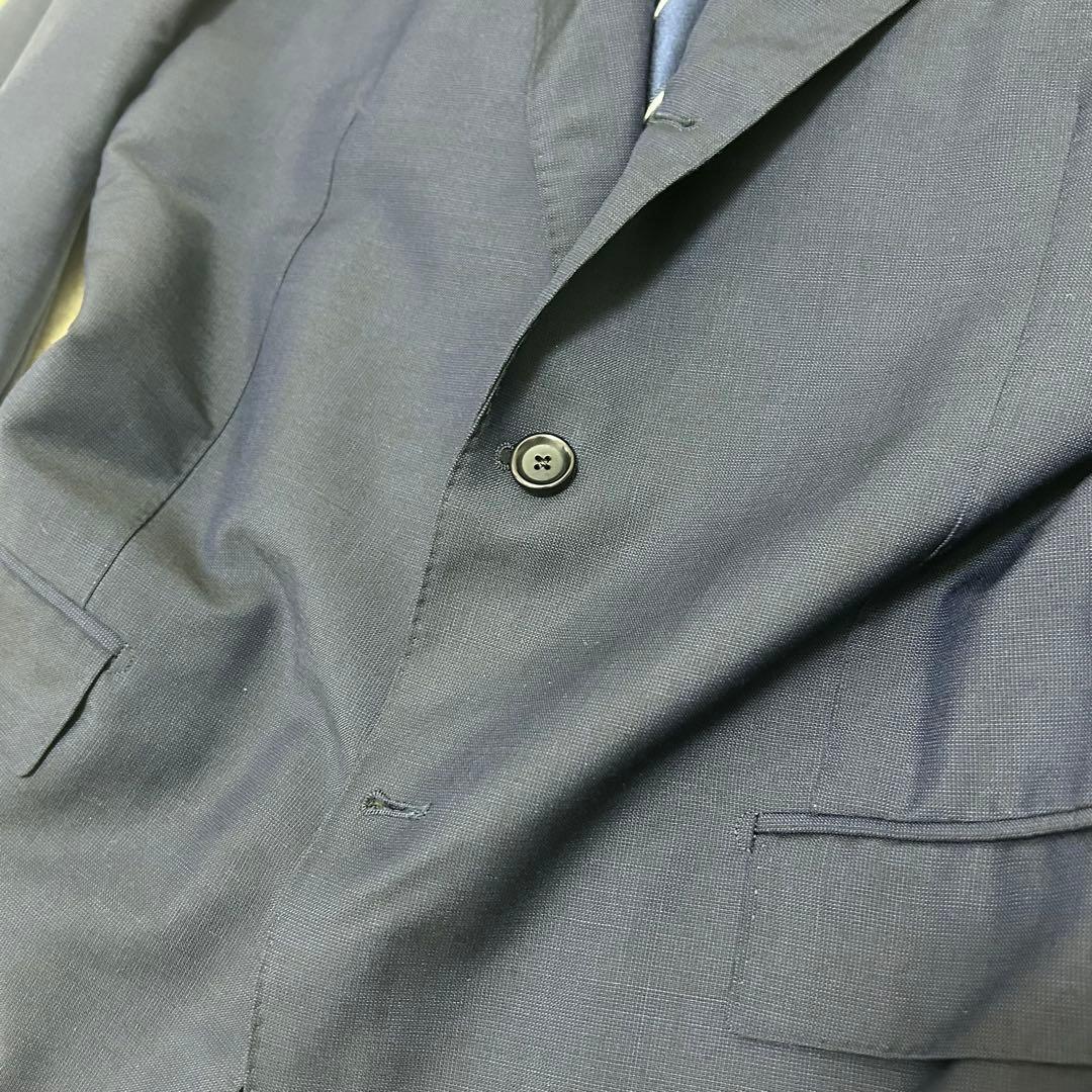 【極美品】ビームスエフ カノニコ スーツ セットアップ ネイビー XL