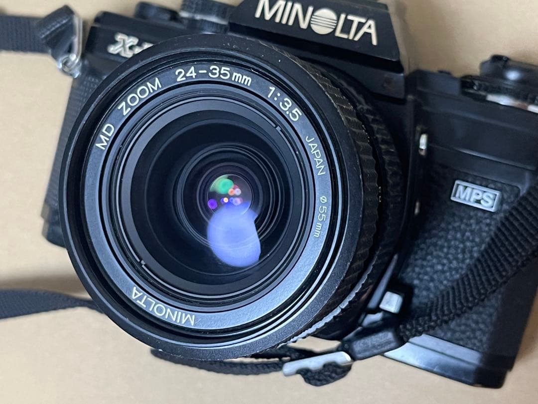 MINOLTA X-700 動作未確認　レンズ付き　ストロボ付き